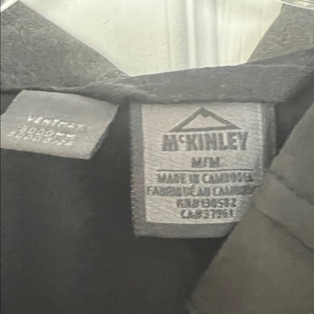 McKinley Black Windbreaker for Men - Picture 2 of 3